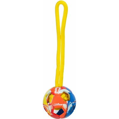 Trixie fifa vrhací míč s lanem 26 cm