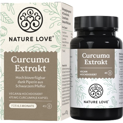 Nature love Екстракт от куркума - 45 капсули