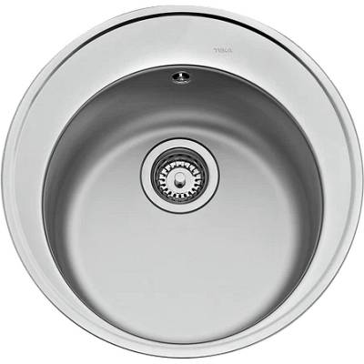 Иноксова мивка за вграждане, микролен, за шкаф със светъл отвор Ø 45 см Starbright 45 E-XM 1B ORB МИКРОЛЕН (М.1110.МС)