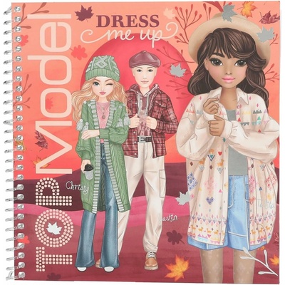 Top model 13573 Dress me up kreativní sešit se samolepkami
