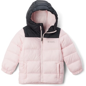 Columbia Детско синтетично яке Columbia Kid's Puffect Hooded Jacket Synthetic jacket - Satin Pink / Black - размер 18 Years (703-4651-0419)