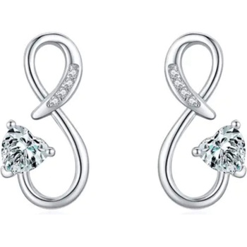 Silenti Jewelry Сребърни обеци "Издръжливост