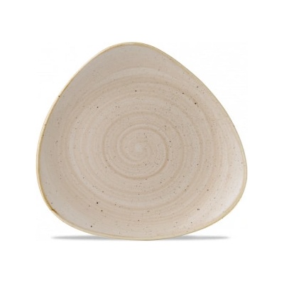 Churchill 1795 Stonecast Nutmeg Cream 24,5 cm Talíř trojúhelníkový