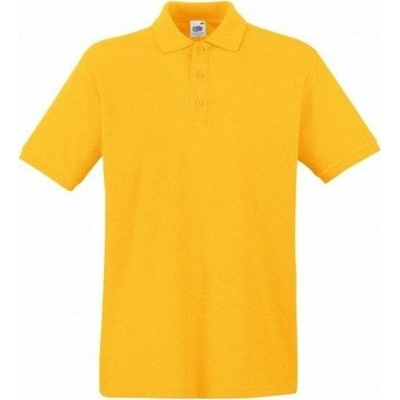 Fruit of the Loom pánská polokošile Premium slunečnicová F511N Žlutá