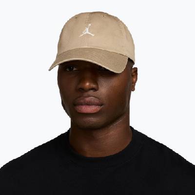 Шапка с козирка Nike Jordan Club Unstructured Curved-Bill khaki/sail