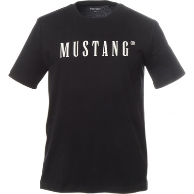 Mustang Style Austin pánske tričko čierne 10150544188