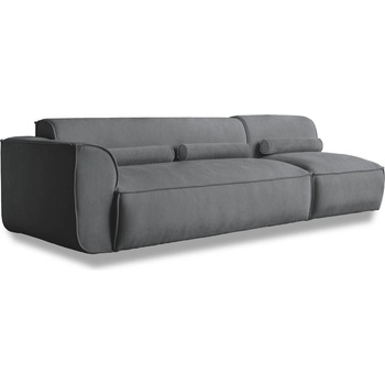 Miuform Сив модулна лежанка (ляв ъгъл) Flex Felix - Miuform (2023SO97)