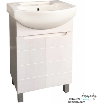 Inter Ceramic Долен стоящ pvc шкаф за баня icp 5041 new