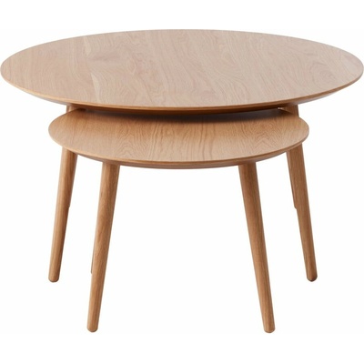 Unique Furniture Adda 88 cm dub prírodný 2 ks