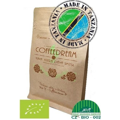 COFFEEDREAM Káva TANZÁNIE Nkwenda KARAGWE 14 Up Středně jemné mletí espresso mocca 0,5 kg