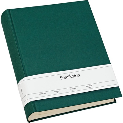 Semikolon Фотоалбум Uni Classic голям тъмнозелен (363980)