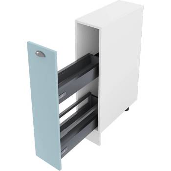 ИРИМ Долен кухненски шкаф бутилиера Сити БФ-Деним мат-06-58 20 см