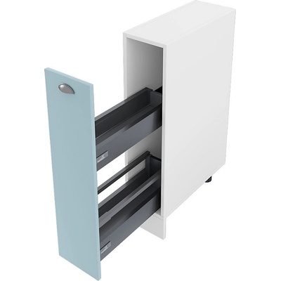 ИРИМ Долен кухненски шкаф бутилиера Сити БФ-Деним мат-06-58 20 см