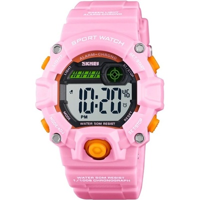 Skmei Детски часовник SKMEI ShoXX, Хронометър, Розов, Различни цветове (SKMEI-1484-KIDS-PINK)