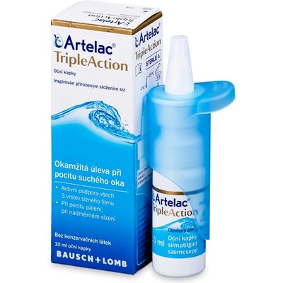 Bausch & Lomb oční kapky Artelac TripleAction 10 ml – Zboží Mobilmania