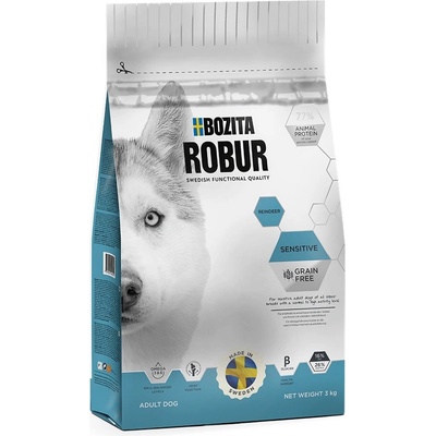 Bozita Robur Sensitive Grain Free Reindeer 3 kg