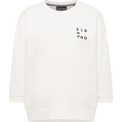 ELBSAND Дамски пуловер ELBSAND Women's Parvin Jumper - Cloud White / Coldwater (117-3704-0213)