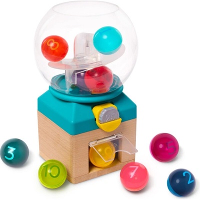 B-Toys automat s loptičkami Rainbow Gumballs