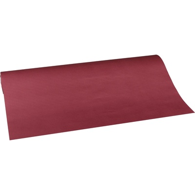 Vlnitý aranžovací papír 50cm x 10m 17 bordó