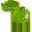 Thermos FUNtainer капачка за термо бутилка, лайм (12802C)