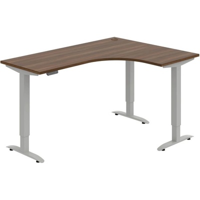 OFFICE PRO s.r.o. HOBIS trigon elektr.staviteľný stôl pamäť.ovlád. - MST 2M 60 L, orech