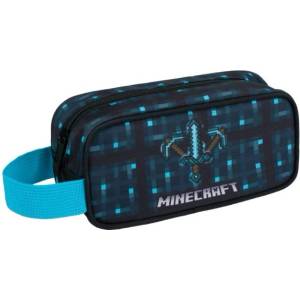 Baagl MINECRAFT несесер Blue Axe and Sword (A-33219)