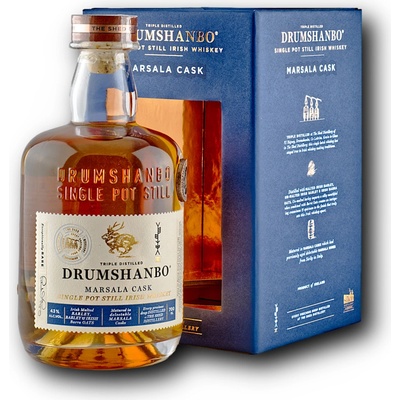 Drumshanbo Single Pot Still Marsala Cask 43% 0,7 l (kazeta)