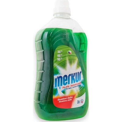 Merkur prací gél na biele a farebné oblečenie 60 PD 3 l
