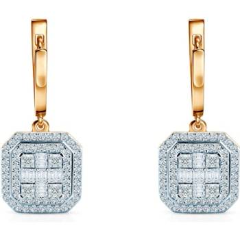 SAVICKI Обеци Savicki: двуцветно злато, диаманти