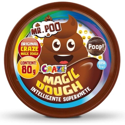 CRAZE Магически разноцветен моделин Craze - Господин Пуу, Асортимент (C15575)