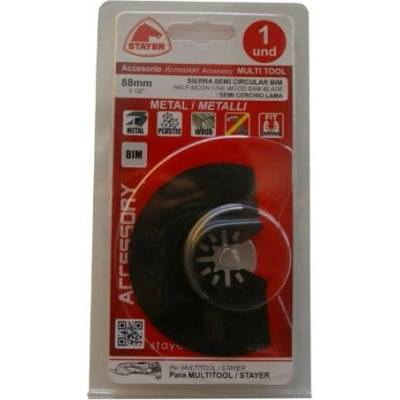 Polkotúč segmentový BIM k MULTI, priemr 88 mm, STAYER 37712551