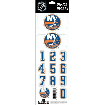 Sportstape ALL IN ONE HELMET DECALS - NEW YORK ISLANDERS