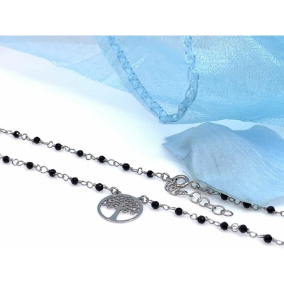 Jan Kos Jewellery Stříbrný řetízek s přívěskem 12124875