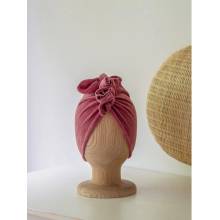 Looks BY Luks Turban Velvet Dusty Pink