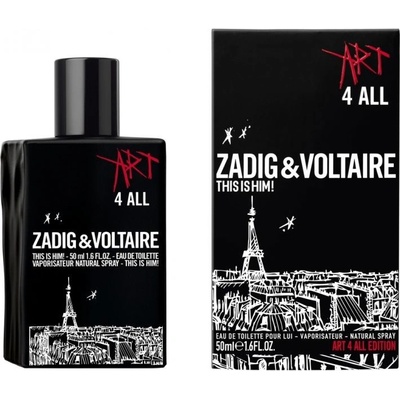 Zadig & Voltaire This is Him! Art 4 All Edition toaletná voda pánska 50 ml