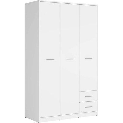 BRW Гардероб nepo plus szf3d2s бяло