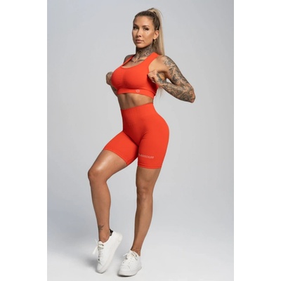 Gym Glamour Bikery Push Up Coral Oranžová