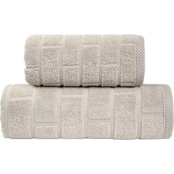 Greno Brick capučíno bavlnené uteráky a osušky capucino 50 x 90 cm