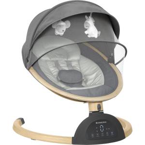 KikkaBoo Електрическа люлка Ashlee Dark Grey 2025 (31005010089) - tary