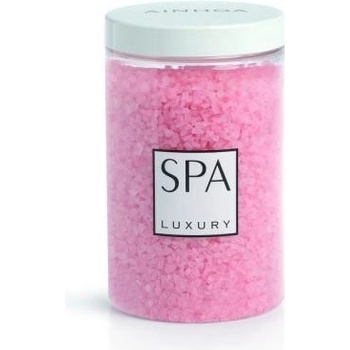 Ainhoa SPA Luxury Rose sůl do koupele s výtažkem z růží 450 g