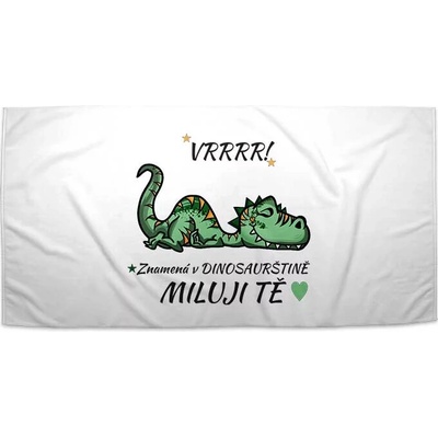 SABLIO Ručník - Dinosaurus 30x50 cm