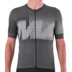 Mavic Мъжка фланелка с къс ръкав за колоездене Mavic Aksium Graphic Jersey Cycling jersey - Iron Gate (056-3613-0211)