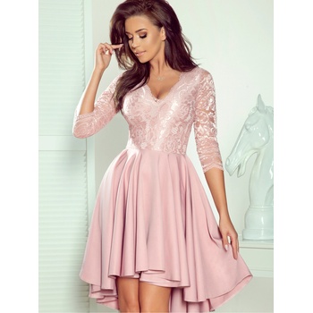 Numoco Изключителна рокля с дантела - прахово розово Numoco NICOLLE numoco | Rozov | ЖЕНИ | XL