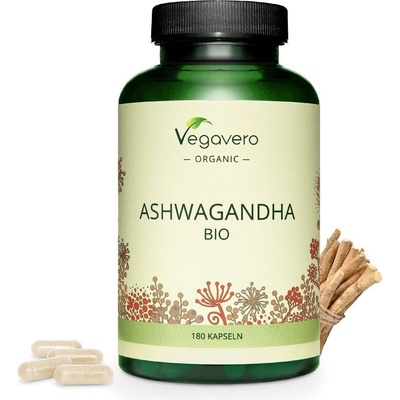 Vegavero Ашваганда 300 mg, БИО 180 капсули | Vegavero (VV-VITA-153)