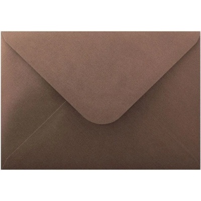 Paper Design Obálka C6 metalická s ražbou - hnědá - 190474