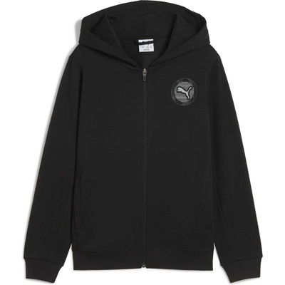 Puma Active Sports Graphic Full-zip Hoodie Tr B čierna