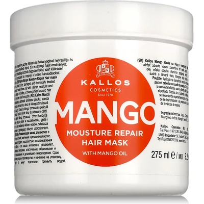 Kallos Mango Маска за коса за жени 275 ml опция Нова опаковка