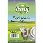 TUTI Хартиени чаши за еднократна употреба TUTI Party 3 dl, 10 броя/опаковка