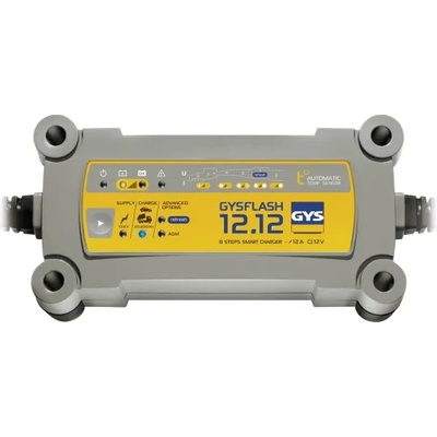 GYS Автоматично акумулаторно зарядно устройство gys gysflash 12.12 a (029392)