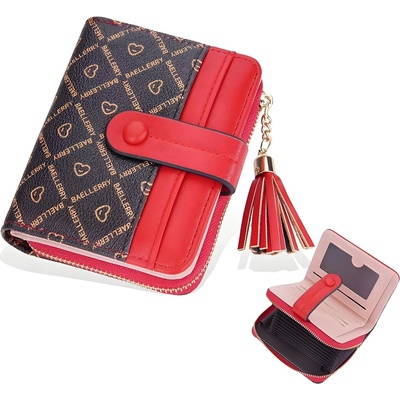 HARAHU Портмоне Baellerry VI-35950 - Червена KP35950 (VI-35950)